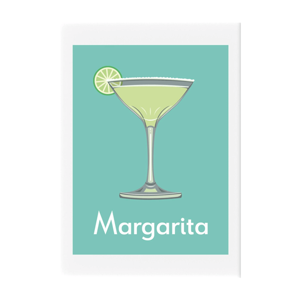 Rebecca Pymar Margarita  A4 Cocktail Print